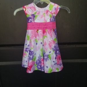GIRLS FLORAL JONA MICHELLE  OCCASION DRESS